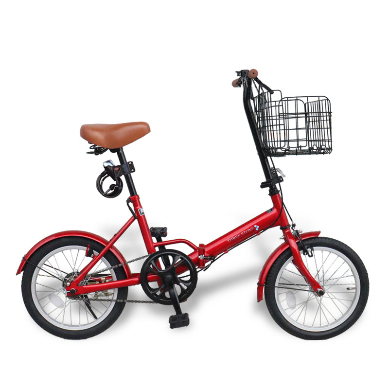 AIJUY CYCLE 折りたたみ自転車 EB-16 16インチ 白 アイジュサイクル 折りたたみ自転車 16インチ 1段ギア