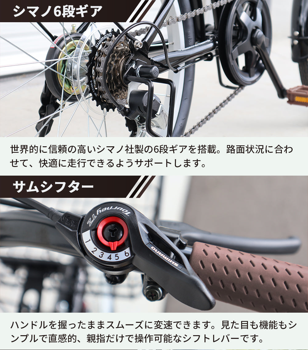 20インチ折りたたみ自転車 [AJ-08]
