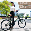20インチ折りたたみ自転車 [P008N]