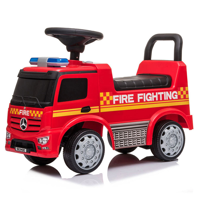 足けり乗用玩具 メルセデス 消防車