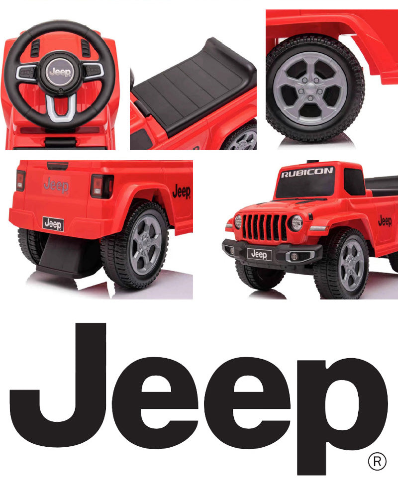 足けり乗用玩具 ジープ グラディエーター ルビコン