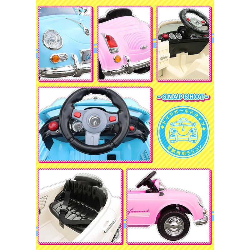 電動自動車 二人乗り 乗用ラジコン 電動乗用ラジコン ドイツオールドタイプ – AIJYU Shop