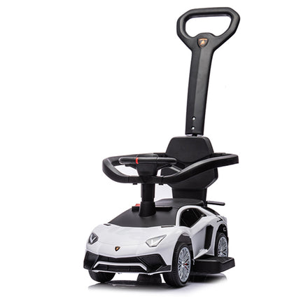 足けり乗用玩具 ランボルギーニ アヴェンタドールSV 手押し棒付き