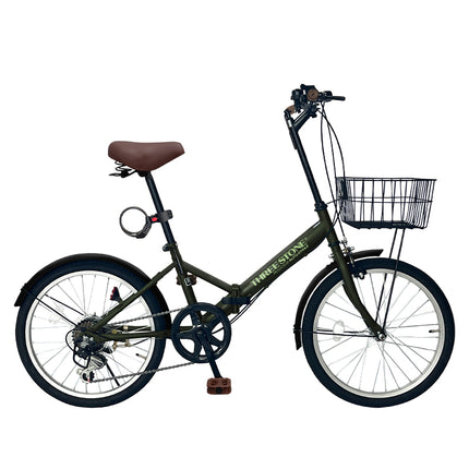 20インチ折りたたみ自転車 [AJ-08]