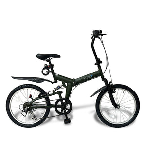 20インチ折りたたみ自転車 [AJ-01] Wサスペンション