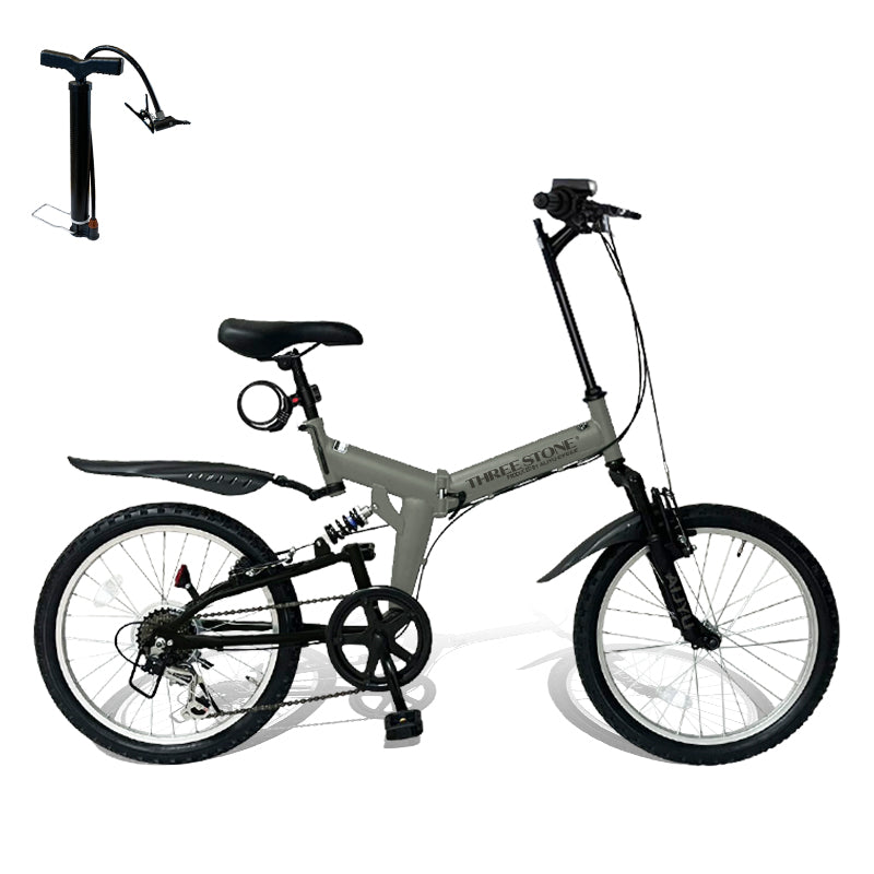 20インチ折りたたみ自転車 [AJ-01] フルサスペンション