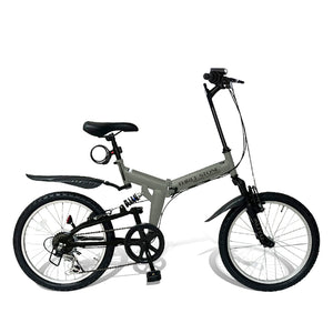 20インチ折りたたみ自転車 [AJ-01] フルサスペンション