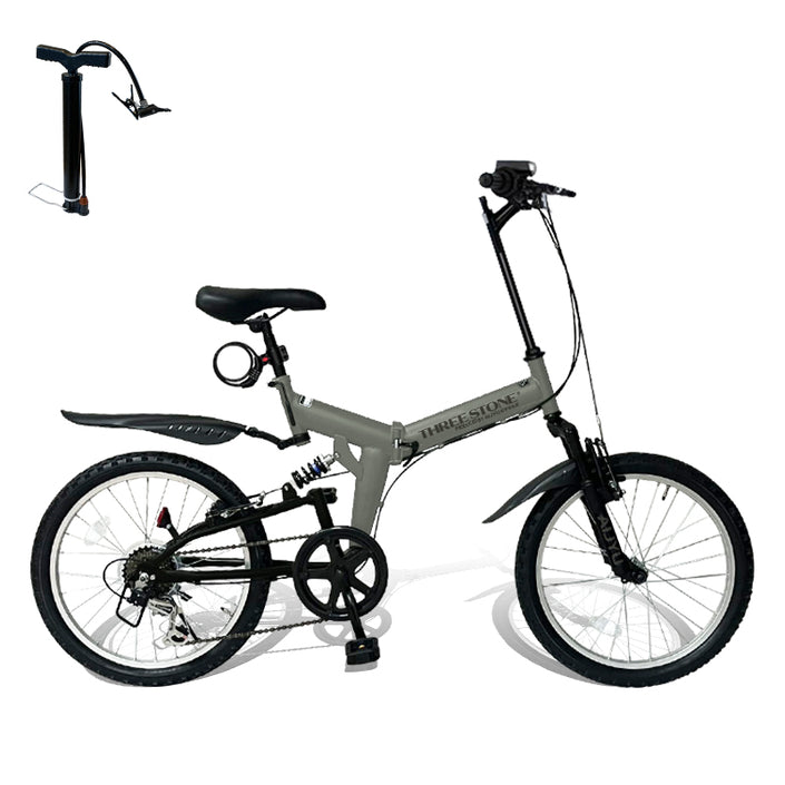 20インチ折りたたみ自転車 [AJ-01] フルサスペンション