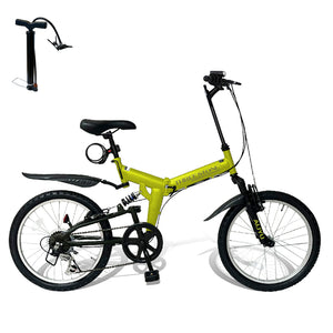 20インチ折りたたみ自転車 [AJ-01] フルサスペンション