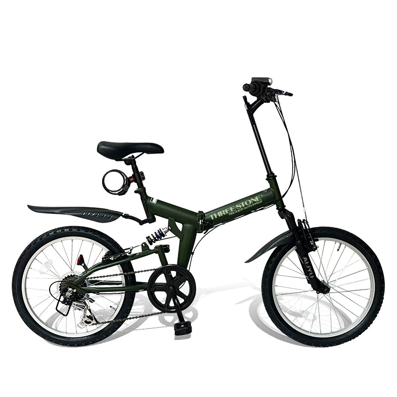 20インチ折りたたみ自転車 [AJ-01] フルサスペンション