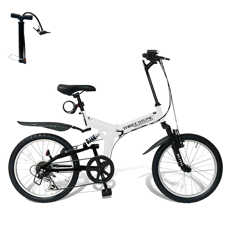20インチ折りたたみ自転車 [AJ-01] フルサスペンション – AIJYU Shop
