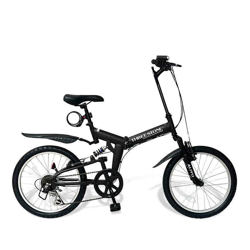 20インチ折りたたみ自転車 [AJ-01np] ノーパンクタイヤ