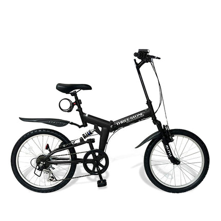 20インチ折りたたみ自転車 [AJ-01np] ノーパンクタイヤ