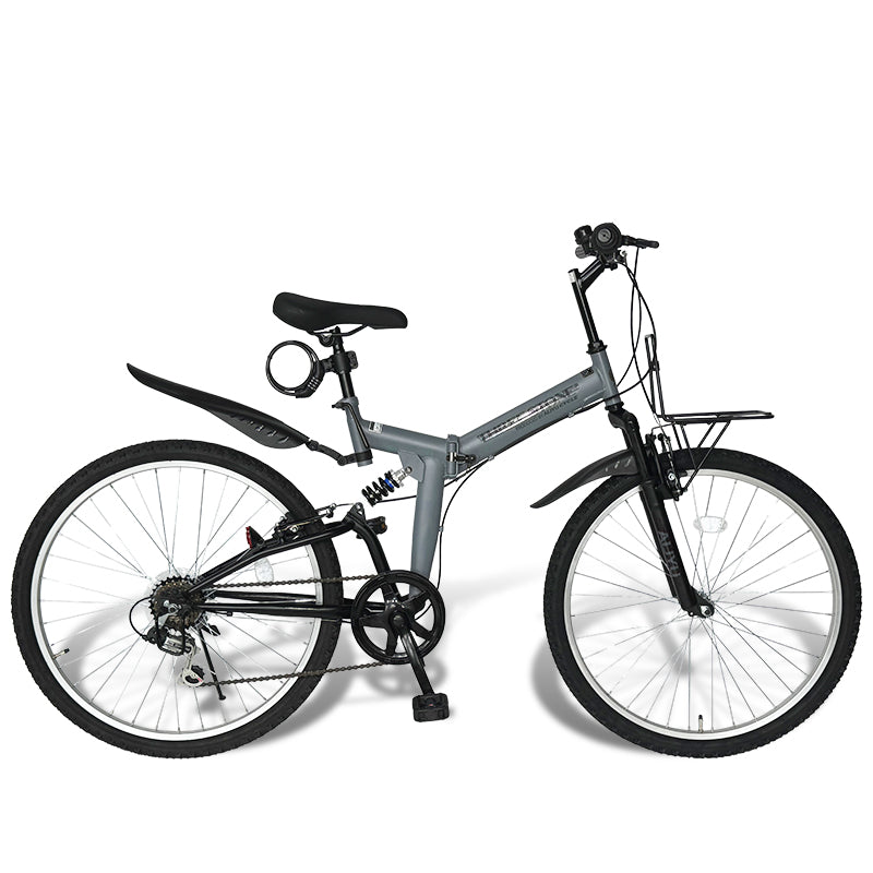 26インチ折りたたみ自転車 [AJ-02] フルサスペンション – AIJYU Shop