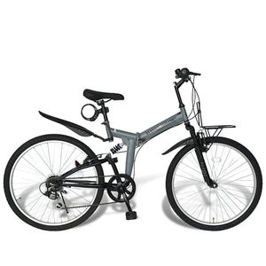 26インチ折りたたみ自転車 [AJ-02] フルサスペンション