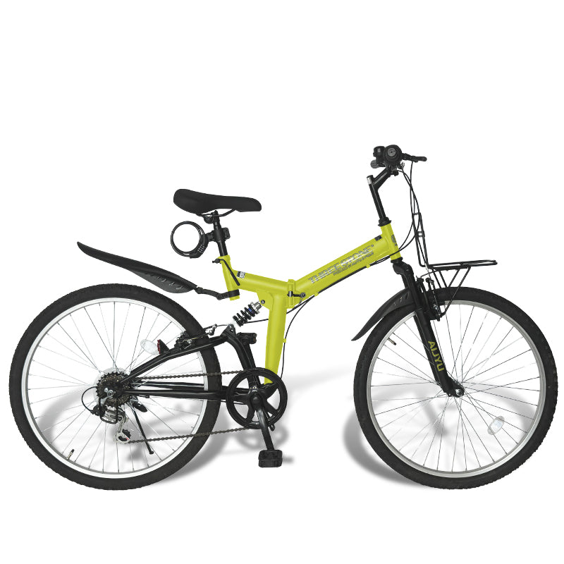 26インチ折りたたみ自転車 [AJ-02] フルサスペンション