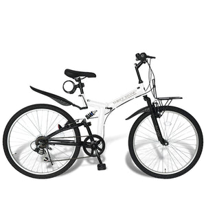 26インチ折りたたみ自転車 [AJ-02] フルサスペンション