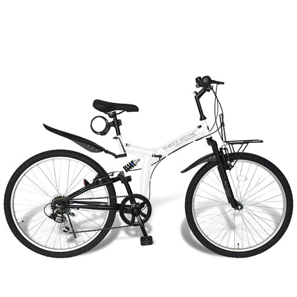 26インチ折りたたみ自転車 [AJ-02] フルサスペンション