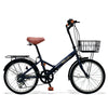 20インチ折りたたみ自転車 [AJ-08np] ノーパンクタイヤ
