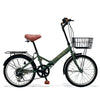 20インチ折りたたみ自転車 [AJ-08np] ノーパンクタイヤ