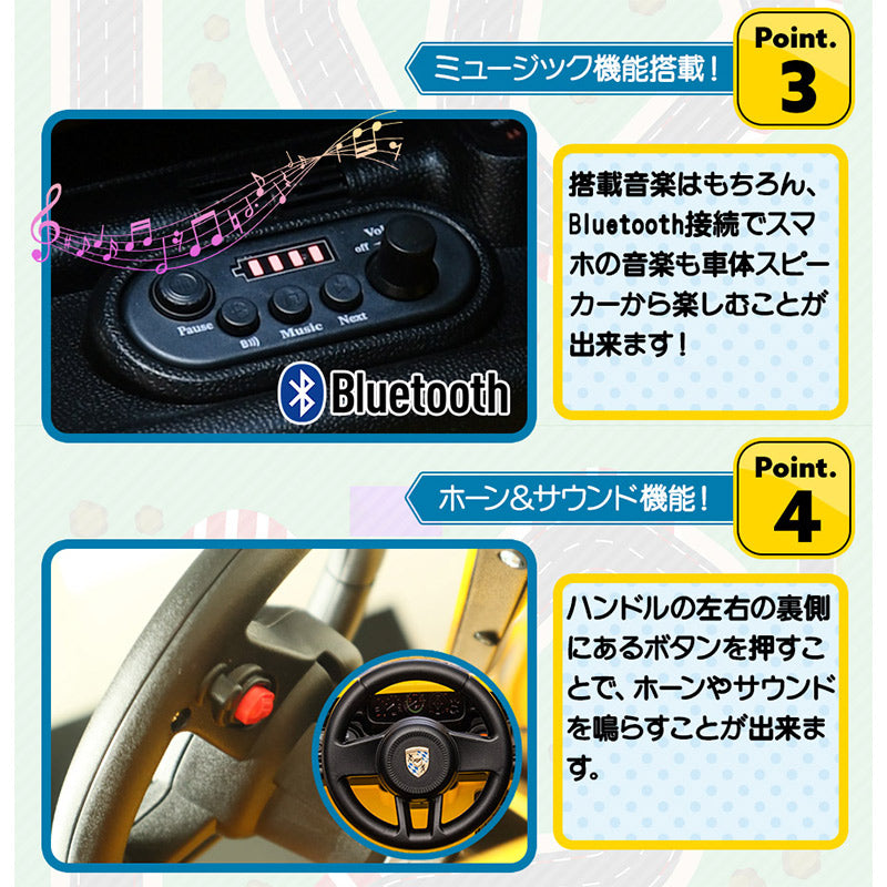 電動乗用ラジコン RUF CTR