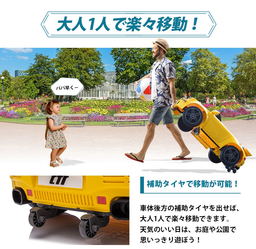 電動乗用ラジコン RUF CTR