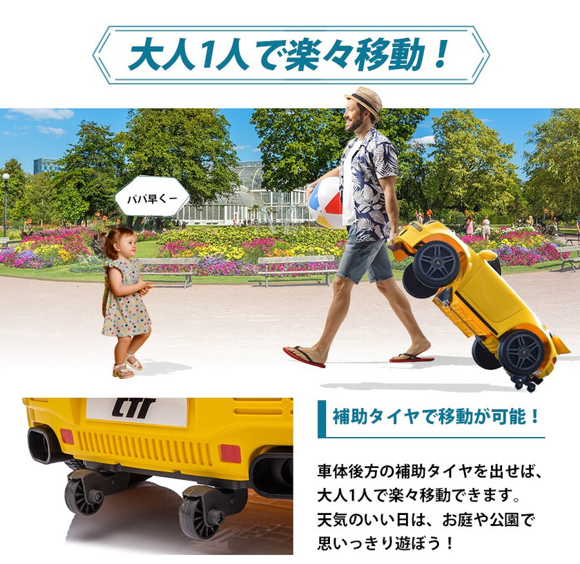 電動乗用ラジコン RUF CTR