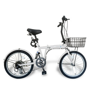 20インチ折りたたみ自転車 [EB-020] リアサスペンション