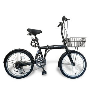 20インチ折りたたみ自転車 [EB-020] リアサスペンション