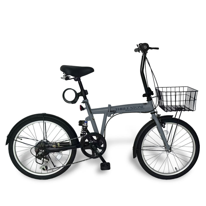 20インチ折りたたみ自転車 [EB-020] リアサスペンション