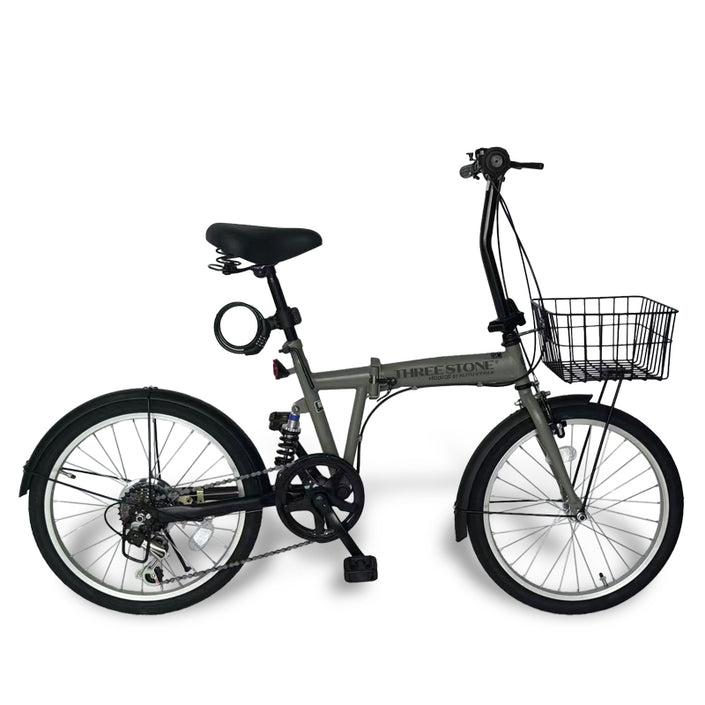 20インチ折りたたみ自転車 [EB-020] リアサスペンション
