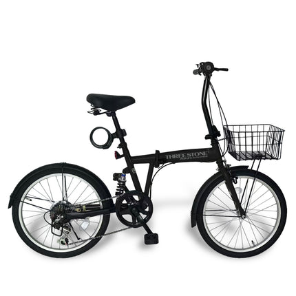 20インチ折りたたみ自転車 [EB-020] リアサスペンション