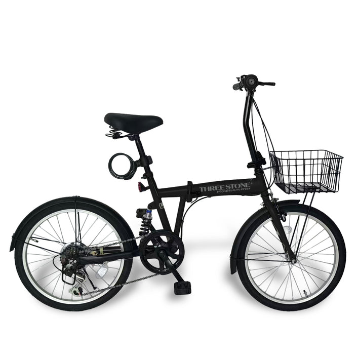 20インチ折りたたみ自転車 [EB-020] リアサスペンション