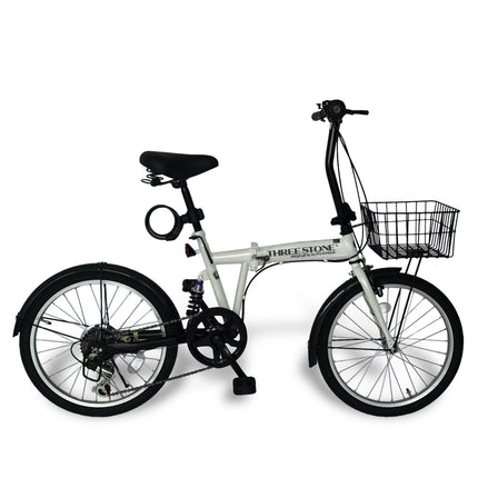 20インチ折りたたみ自転車 [EB-020] リアサスペンション