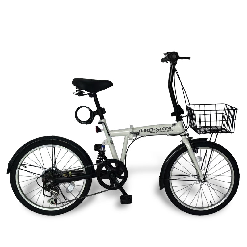 20インチ折りたたみ自転車 [EB-020] リアサスペンション
