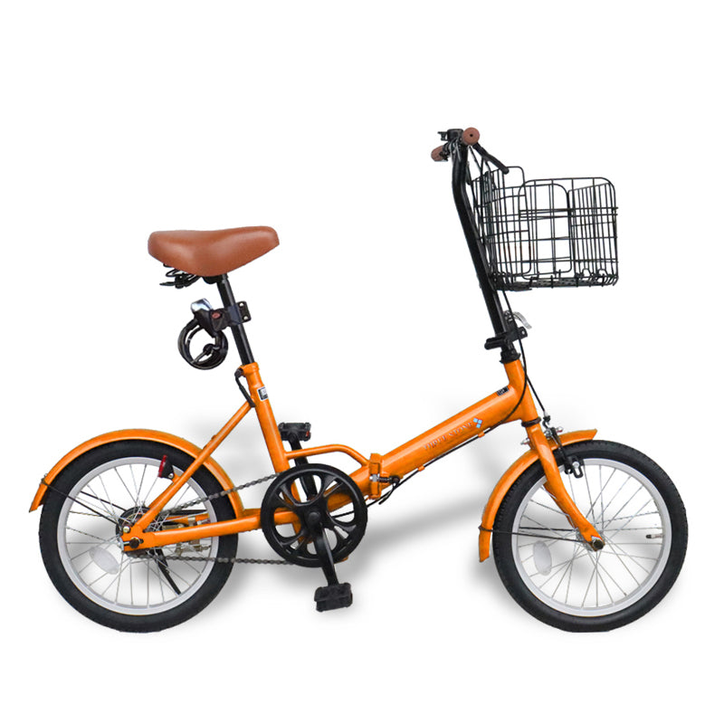非売品　折りたたみ自転車　16インチ　イエロー　リアサスペンション　レア　限定 ts16-pic11c.jpg