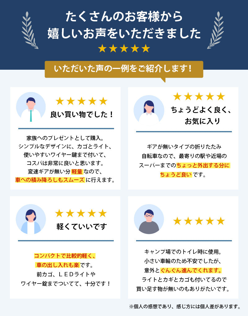 16インチ折りたたみ自転車 [EB-16] 軽量 コンパクト