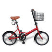 16インチ折りたたみ自転車 [EB16-np]ノーパンク