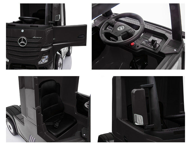 電動乗用ラジコン メルセデス ベンツ アクトロス 車体＋荷台セット
