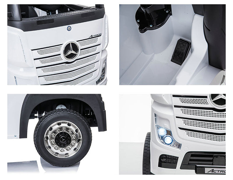 電動乗用ラジコン メルセデス ベンツ アクトロス 車体＋荷台セット