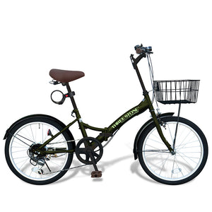 20インチ折りたたみ自転車 [P008N]