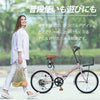 20インチ折りたたみ自転車 [P008N]