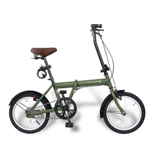 16インチ折りたたみ自転車 [SK-16] 軽量 コンパクト