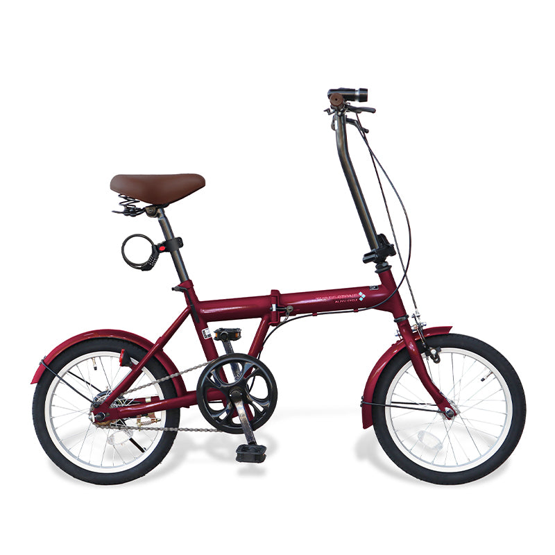 16インチ折りたたみ自転車 [SK-16] 軽量 コンパクト