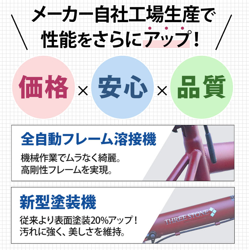 16インチ折りたたみ自転車[SK-16np] ノーパンクタイヤ