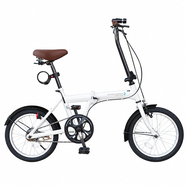 16インチ折りたたみ自転車[SK-16np] ノーパンクタイヤ