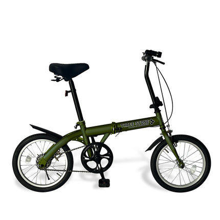 16インチ折りたたみ自転車 [TS16] 軽量 コンパクト