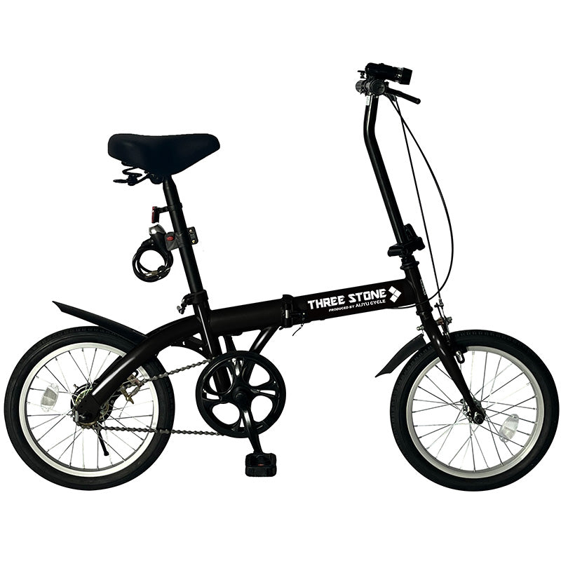 16インチ折りたたみ自転車[TS16np] ノーパンクタイヤ