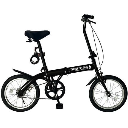 16インチ折りたたみ自転車[TS16np] ノーパンクタイヤ