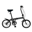16インチ折りたたみ自転車[TS16np] ノーパンクタイヤ